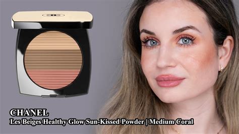 chanel healthy glow makeup|chanel healthy glow sunkissed powder.